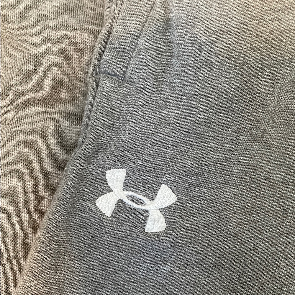 Under Armour Kids Gray Joggers size youth large - Picture 2 of 6